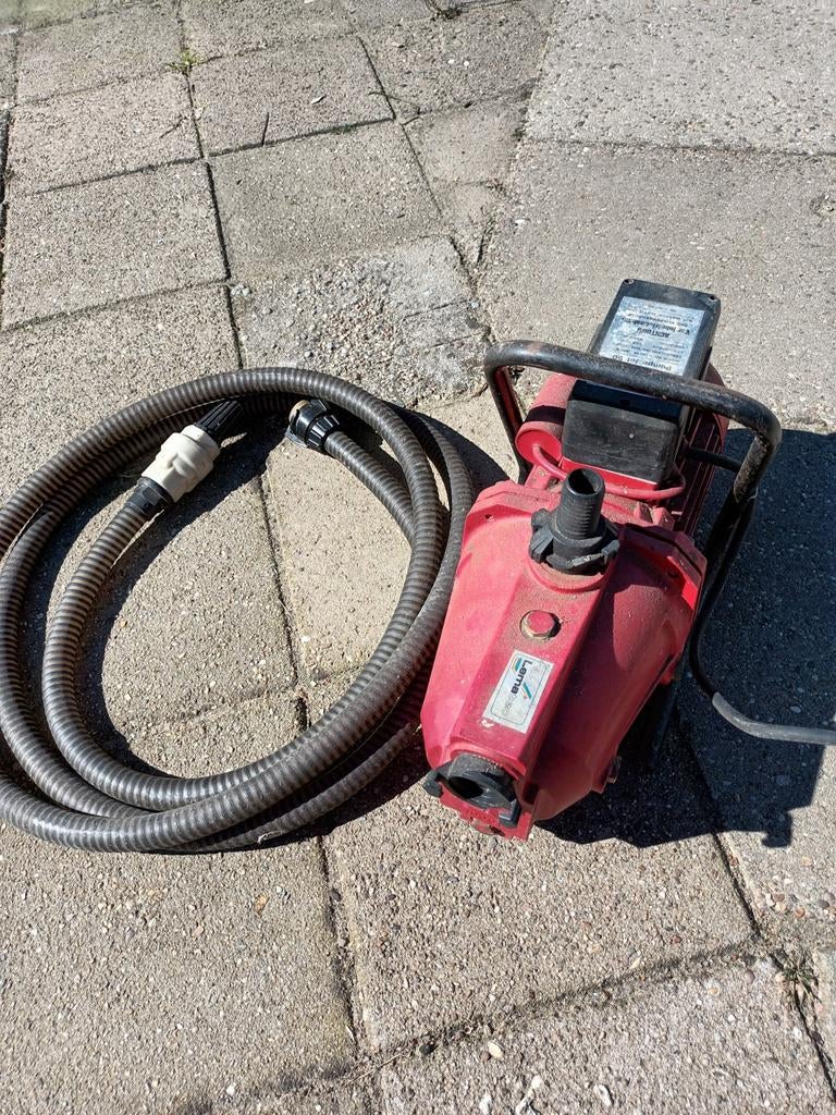 Luma waterpomp, Ophalen, Beregeningspomp