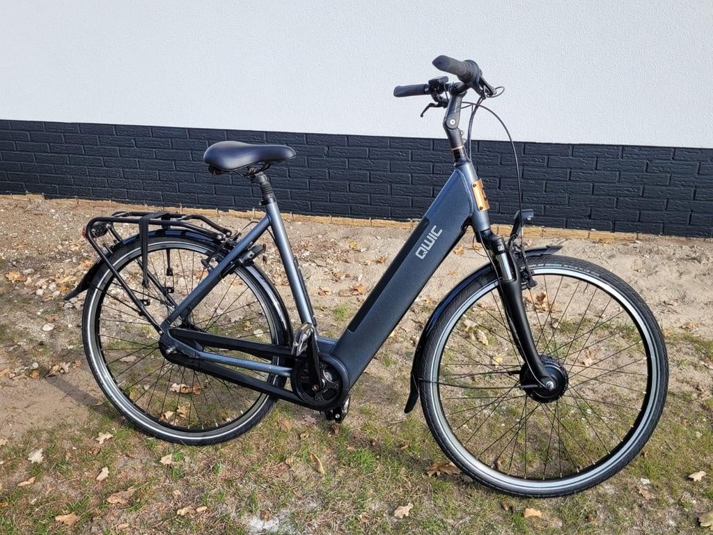 Elektrische Damesfiets Qwic FN7, Fietsen en Brommers, Elektrische fietsen, 55 tot 59 cm, Ophalen, Gebruikt, Qwic