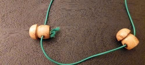 OUDE HOUTEN BREI -NAALDEN STOPPERS  PADDESTOELEN, Antiek en Kunst, Ophalen of Verzenden