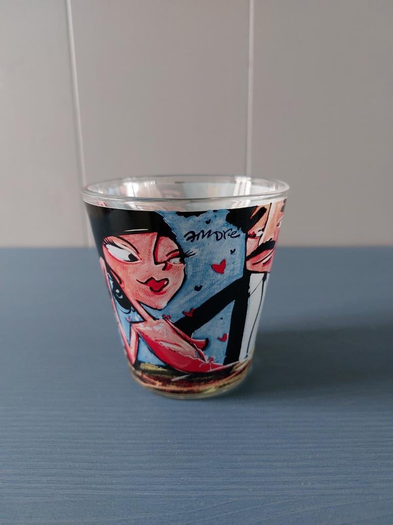 Cinzano glas Selwyn Senatori 2007 Limited Edition zgan, Glas of Glazen, Ophalen of Verzenden, Overige stijlen, Glas