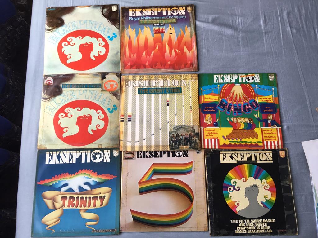 EKSEPTION  LP, Ophalen of Verzenden, Zo goed als nieuw, Overige formaten