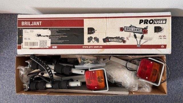 fietsendrager voor trekhaak (2 fietsen, max 40kg), Auto diversen, Fietsendragers, Ophalen, 2 fietsen, Zo goed als nieuw, Trekhaakdrager