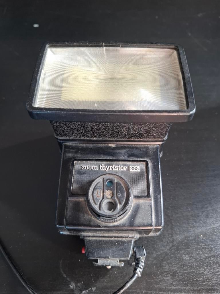 Vintage Zoom Thyristor 265 Flitser, Ophalen of Verzenden, Gebruikt, Overige merken