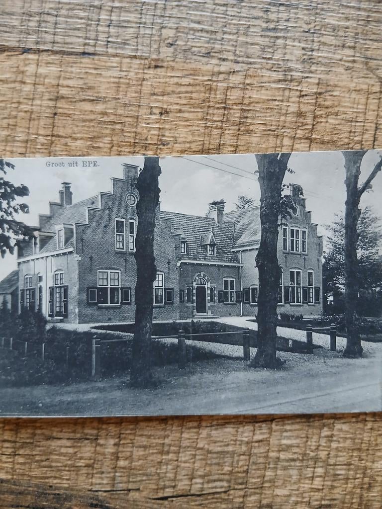 Oude Ansichtkaart Epe - Groot uit Epe - Gelopen 1913, Ophalen of Verzenden, Voor 1920, Gelopen, Gelderland