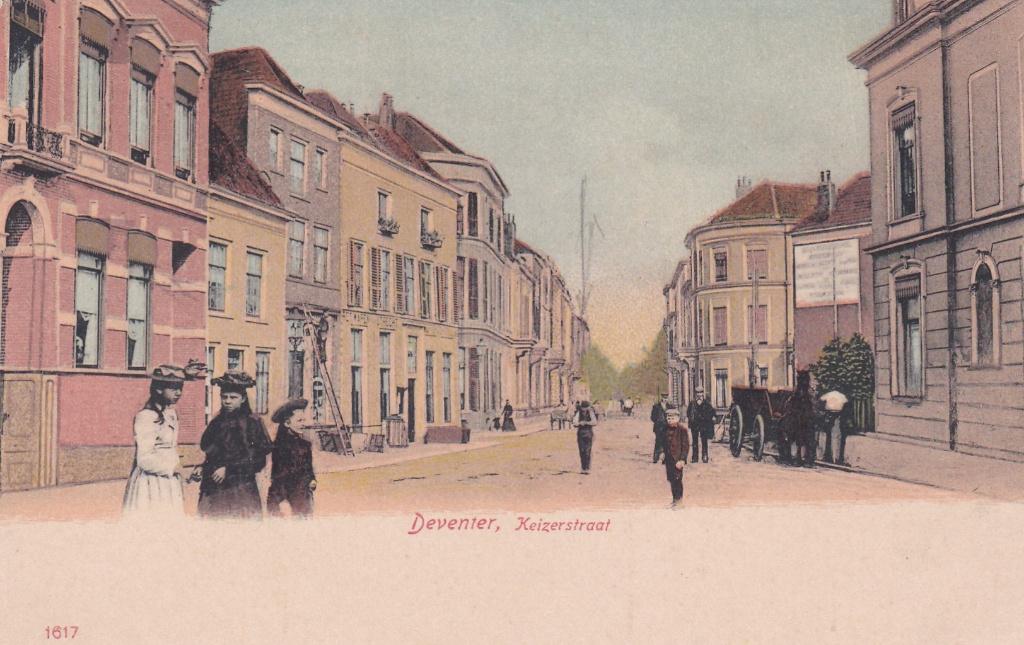 GA1322 Deventer keizerstraat Olst Wijhe Wilp Achterhoek, Verzenden, Voor 1920, Ongelopen, Overijssel