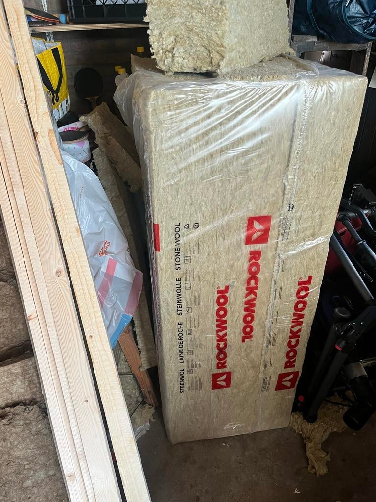 Rockwool isolatie (160mm), 12 cm of meer, Nieuw, Steenwol, Ophalen of Verzenden