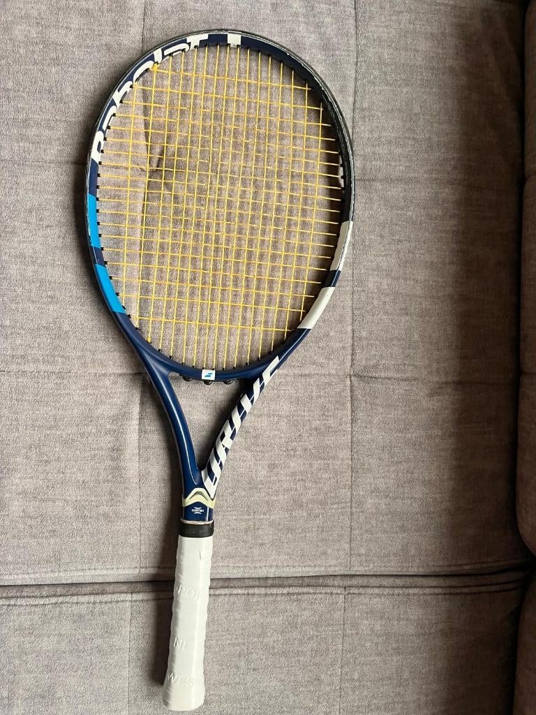 Babolat G drive Lite - 255 gr - gripmaat 2, L2, Gebruikt, Ophalen of Verzenden, Racket