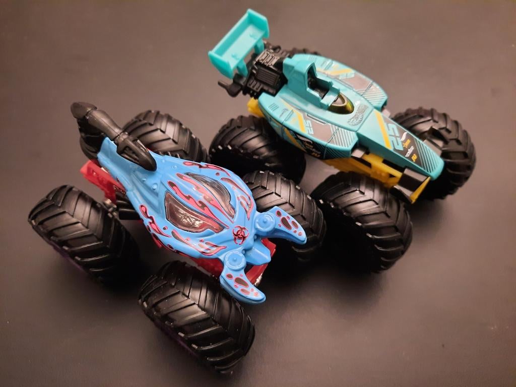 Hot Wheels Monster Trucks, Ophalen of Verzenden, Gebruikt, Auto