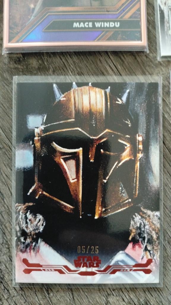 2025 Topps Star Wars - The Armorer Stellar Art /25, Ophalen of Verzenden, Nieuw, Losse kaart, Foil
