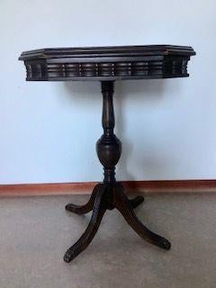 vintage houten bijzettafel tafeltje Victoriaanse stijl, Antiek en Kunst, Curiosa en Brocante, Ophalen