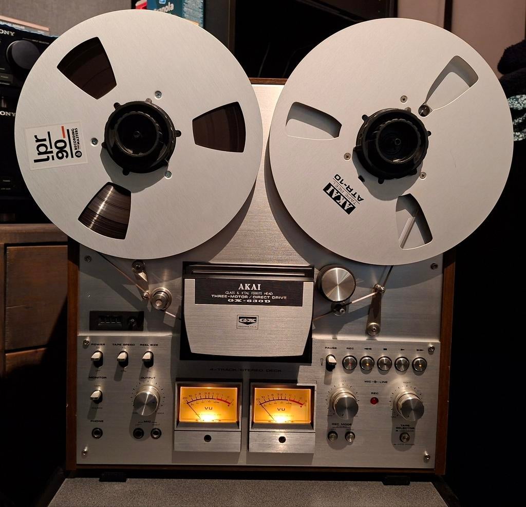Akai GX-630D met accesiores GEREVISEERD, Ophalen, Bandrecorder