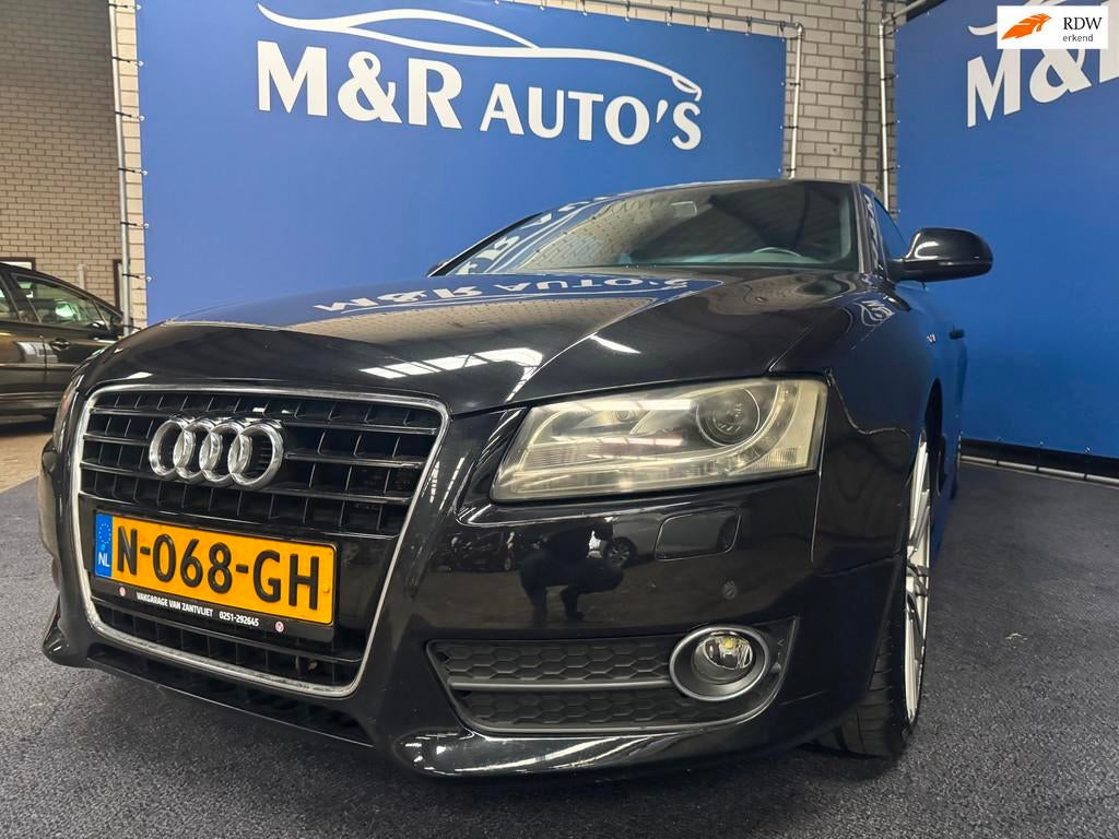 Audi A5 Coupé 3.2 FSI V6 Automaat Nieuwe APK, Auto's, Audi, Gebruikt, 4 stoelen, Alcantara, Zwart