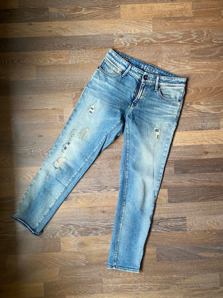 Denham Monroe girlfriend mt 25, Kleding | Dames, Spijkerbroeken en Jeans, Ophalen of Verzenden, Nieuw, Blauw, W27 (confectie 34) of kleiner