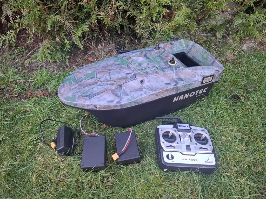 Voerboot Nanotec nieuw model met li ion 1 jaar garantie, Ophalen of Verzenden, Overige typen