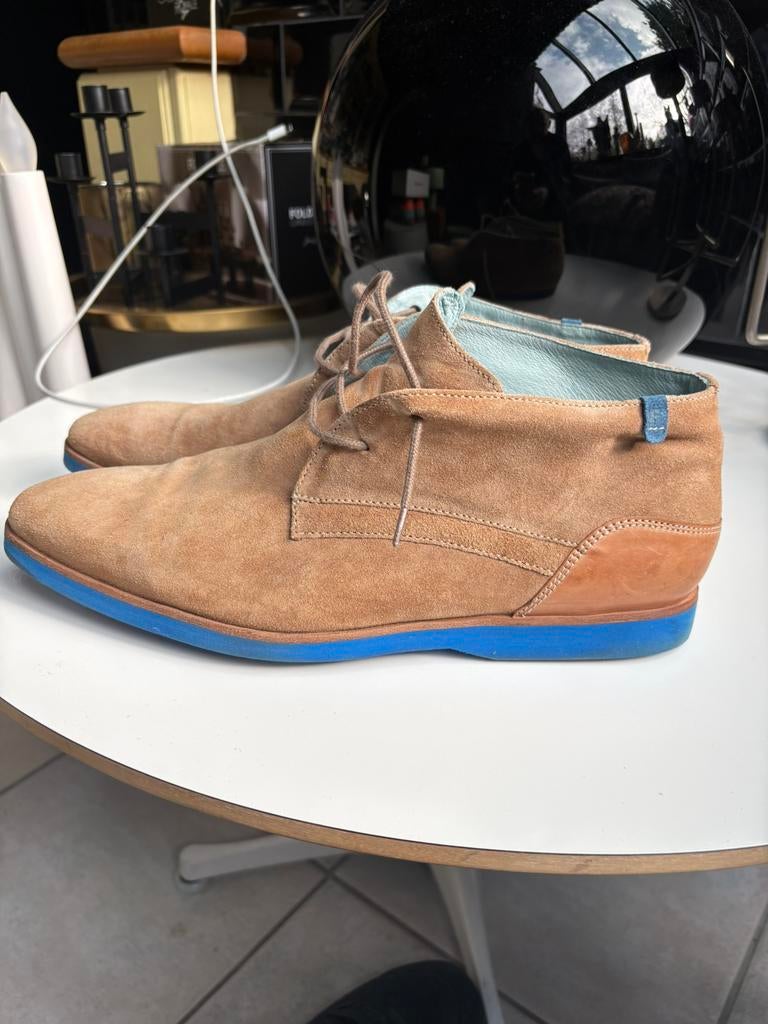 Floris van Bommel maat 10,5 (45), Ophalen of Verzenden, Zo goed als nieuw, Bruin