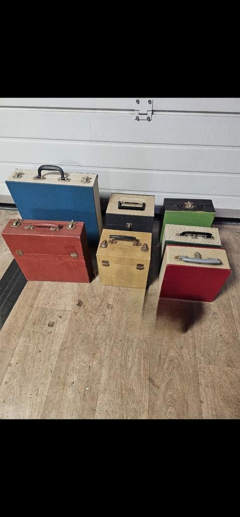 Singles singels koffertjes lp koffers platen etui harmonica, Ophalen of Verzenden, Zo goed als nieuw, Single