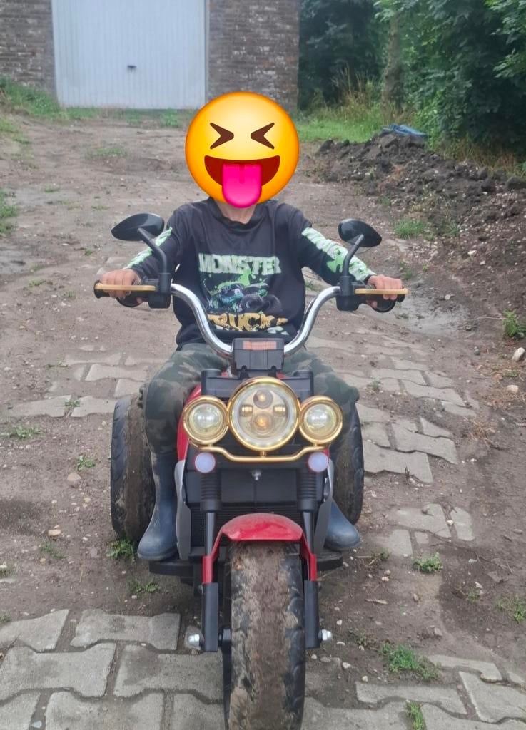 Elektrische kindermotor, Ophalen of Verzenden, Zo goed als nieuw