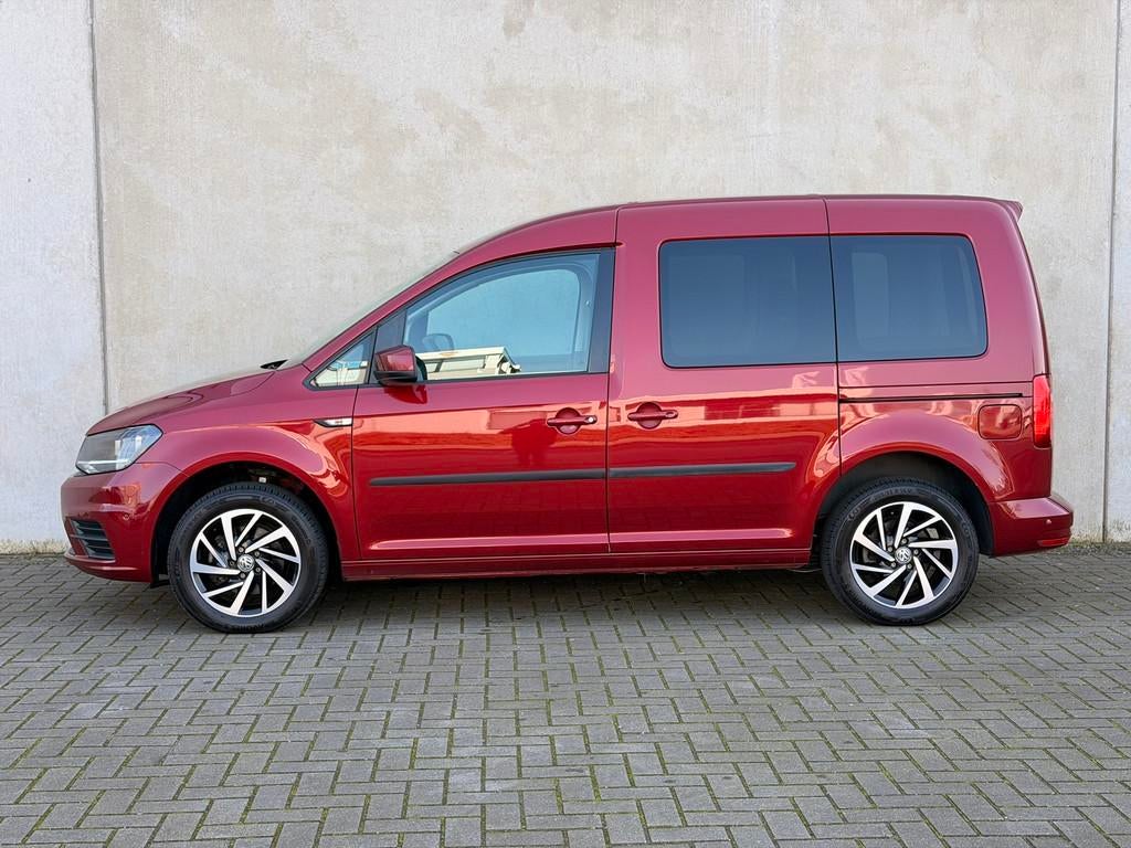 Volkswagen Caddy 1.2 TSI Trekh Standkachel CarPlay Clima Cru, Voorwielaandrijving, Stof, Gebruikt, 4 cilinders
