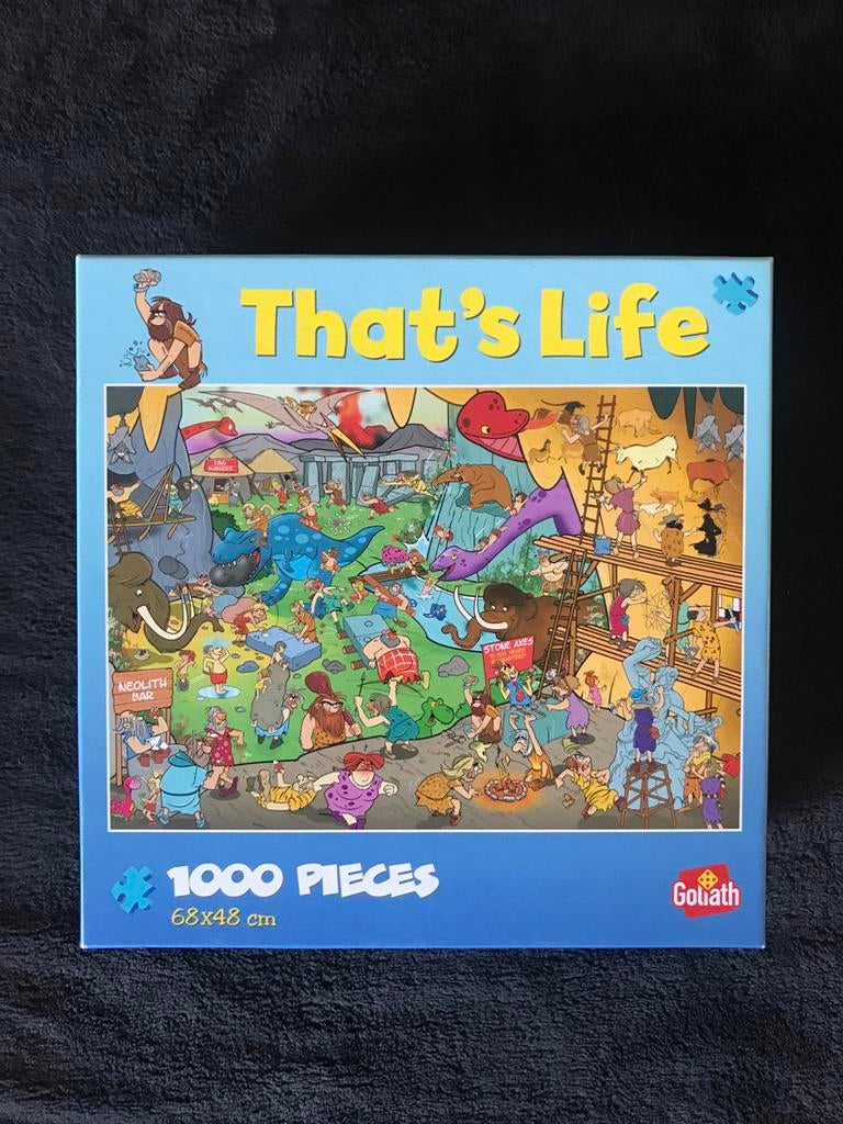 2x Puzzel - That's life - van 1000 stukjes Goliath, Ophalen of Verzenden, 500 t/m 1500 stukjes, Nieuw
