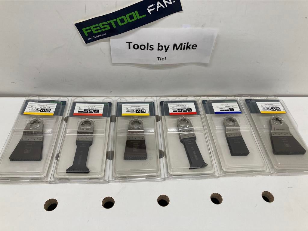 Festool multitool bladen (nieuw), Doe-het-zelf en Verbouw, Ophalen, Nieuw
