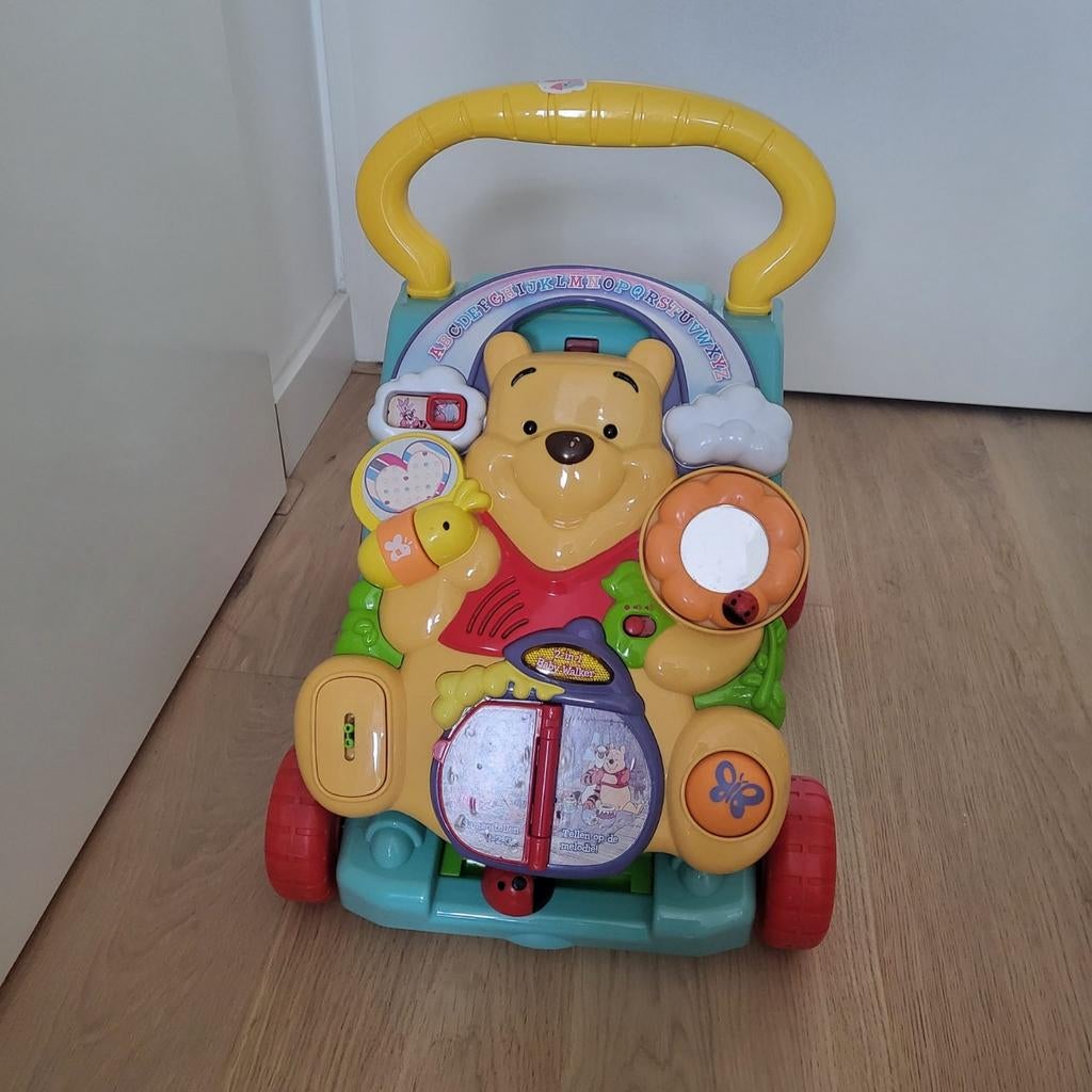 Winnie the pooh speel en duwwagen. Geluid doet niet meer, Ophalen, Gebruikt, Overige typen