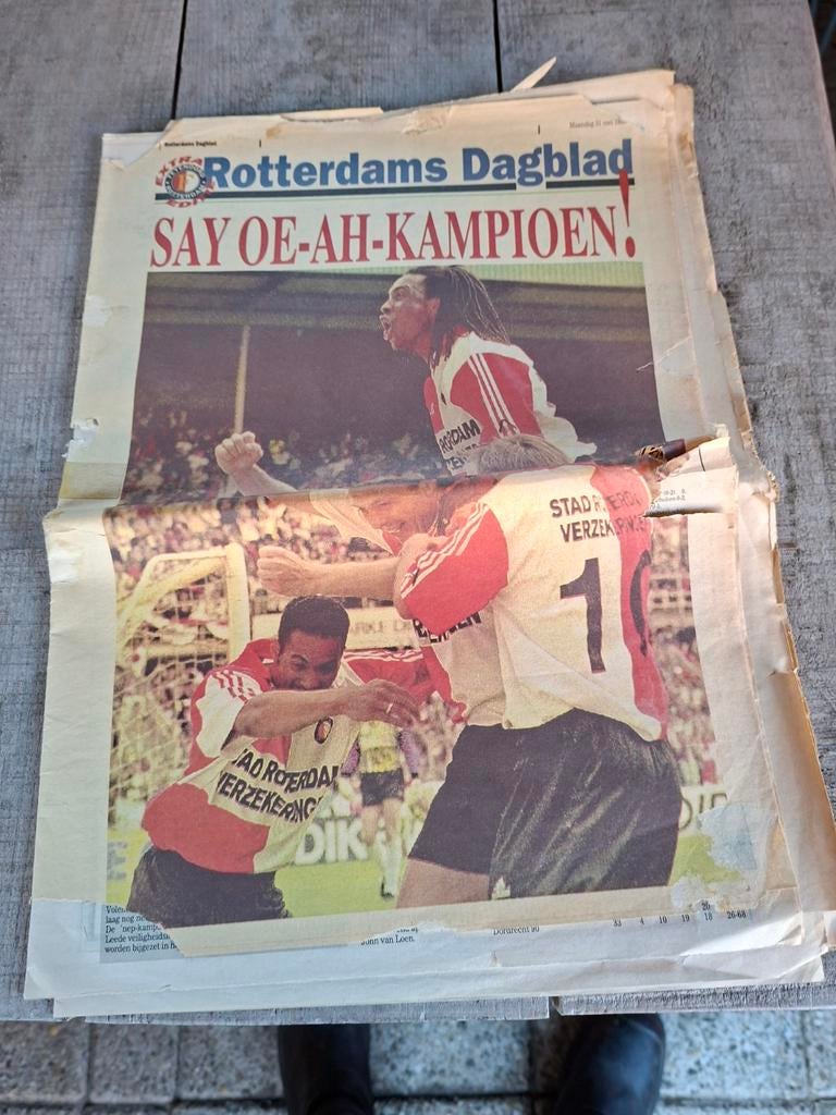 Feijenoord, Verzamelen, Ophalen of Verzenden, 1920 tot 1940, Knipsel(s)