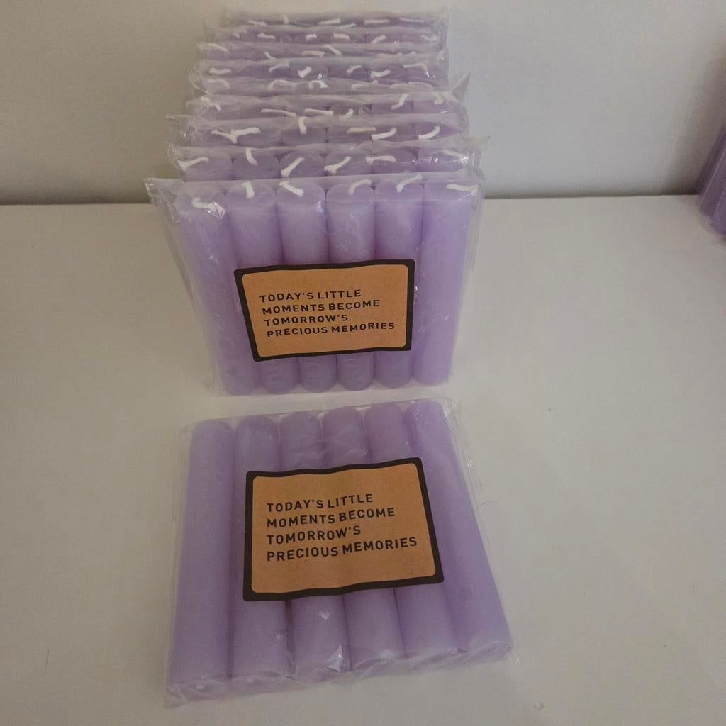 Dinerkaarsen 12 cm - Set van 6 - Grote voorraad, Ophalen of Verzenden