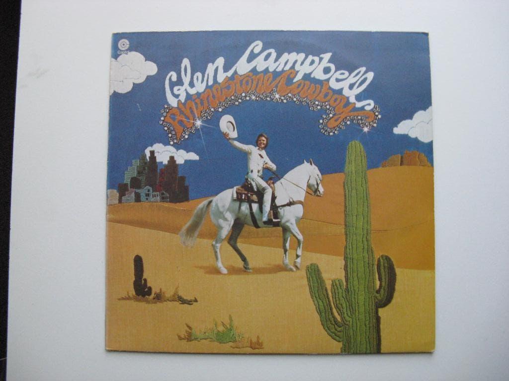 Glen Campbell Rhinestone Cowboy, Verzenden, Zo goed als nieuw, 12 inch