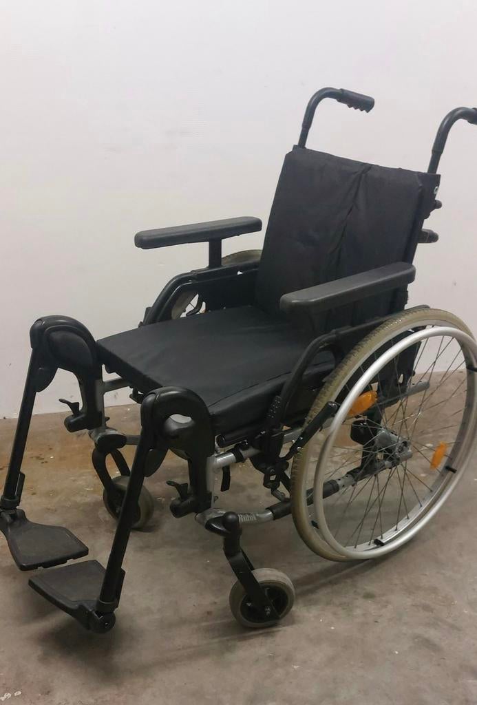 Zeer nette Breezy RubiX 2 rolstoel, Diversen, Rolstoelen, Ophalen, Inklapbaar, Duwrolstoel