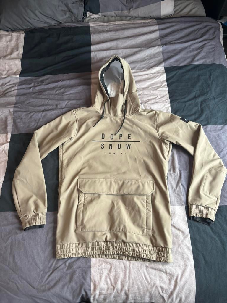 Dope Snow Jas Beige - maat M, Ophalen of Verzenden, Zo goed als nieuw, Maat 48/50 (M), Overige typen