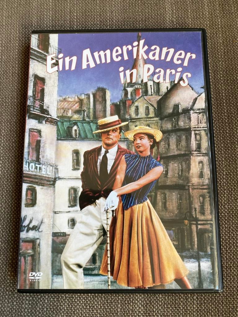 Ein Amerikaner in Paris dvd - Klassieke Musical, Vanaf 12 jaar, Ophalen of Verzenden, Zo goed als nieuw, Drama
