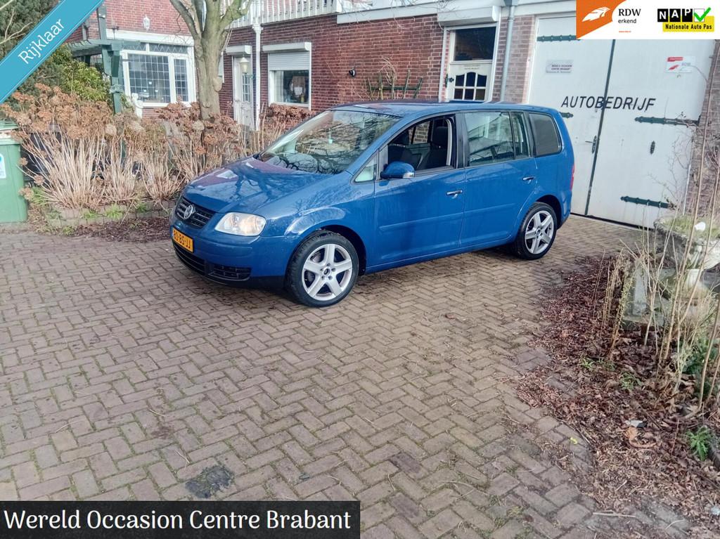 Volkswagen Touran 1.9 TDI automaat luxe grijs-kenteken, Auto's, Automaat, Gebruikt, Volkswagen, Origineel Nederlands