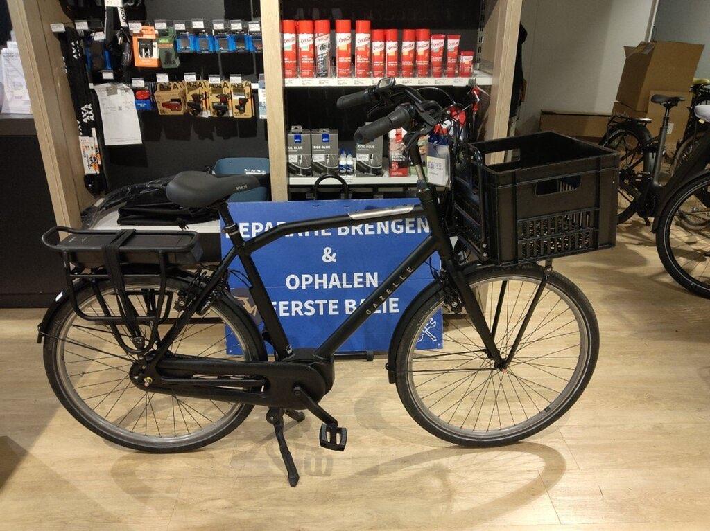 Gazelle Heavydutynl C7 Hmb 7 versn. met Velgrem (caliper), 59 cm of meer, Ophalen, Gebruikt, Gazelle