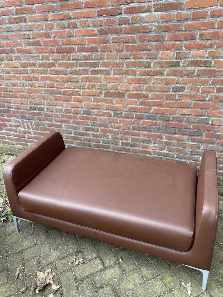 Drie stuks Segis Design Lounge Bank, Ophalen, Minder dan 75 cm, Driepersoons, Leer