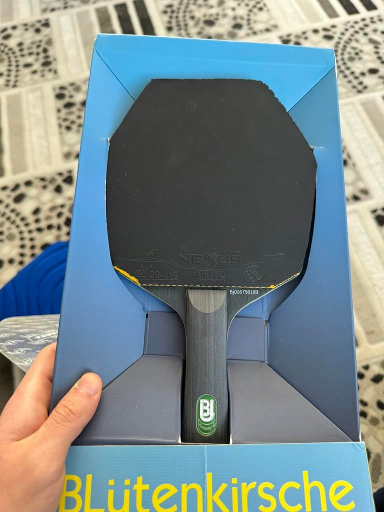 Cybershape Tafeltennis Batje, Sport en Fitness, Ophalen of Verzenden, Zo goed als nieuw, Net, Batje(s) of Balletje(s), Wedstrijdformaat