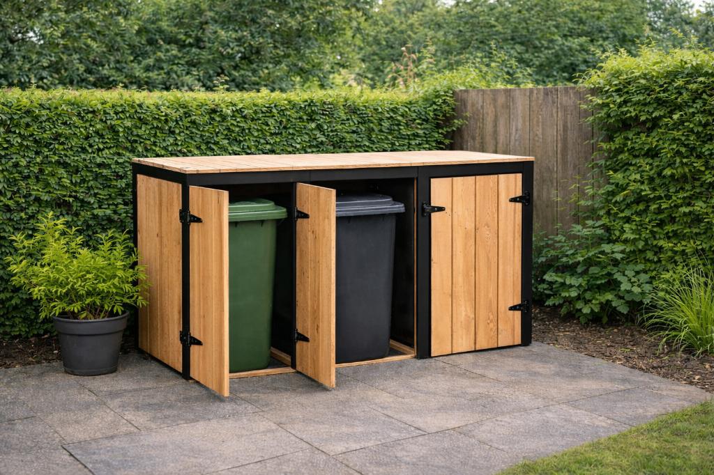 Douglas Kliko Ombouw | Container Ombouw | 1 2 3 Containers, Tuin en Terras, Bergingen en Tuinkasten, Ophalen, Nieuw, Hout, Containerberging