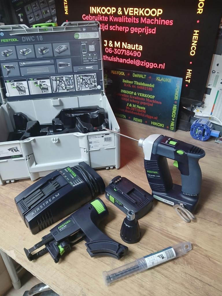 Festool Schroefautomaat., -, -, Ophalen of Verzenden, Zo goed als nieuw