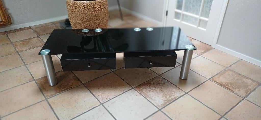 tv meubel, Ophalen, 100 tot 150 cm, Modern ( zie foto ), Zo goed als nieuw