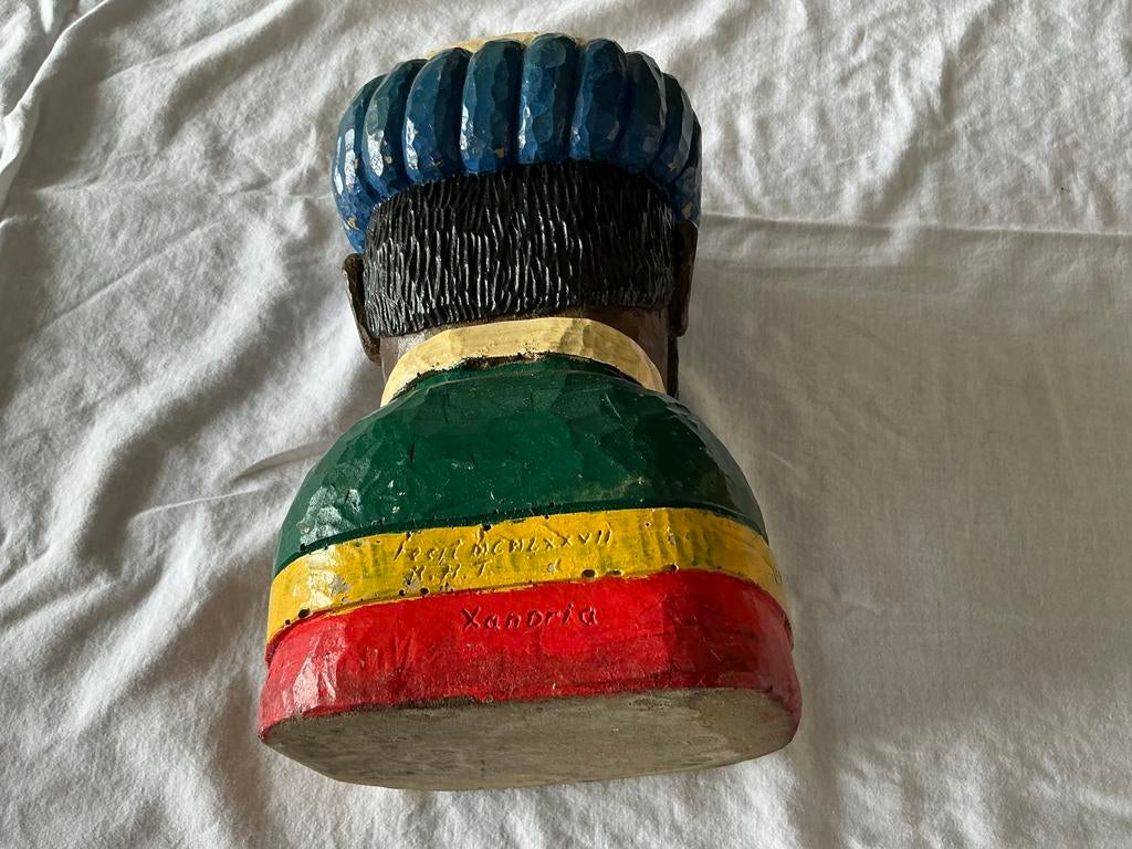 Houten Gaper - 25 cm hoog - Vintage (50-60 jaar oud), Ophalen