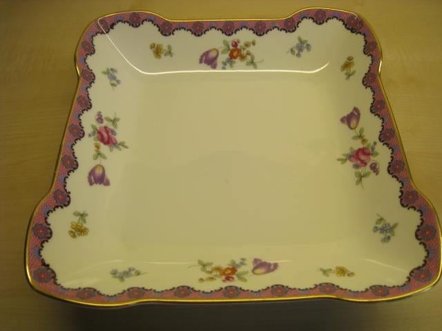 Porseleinen schaal, 24x24x5,5cm, Rosenthal Selb Bavaria, Ophalen of Verzenden, Zo goed als nieuw, Porselein, Bestek