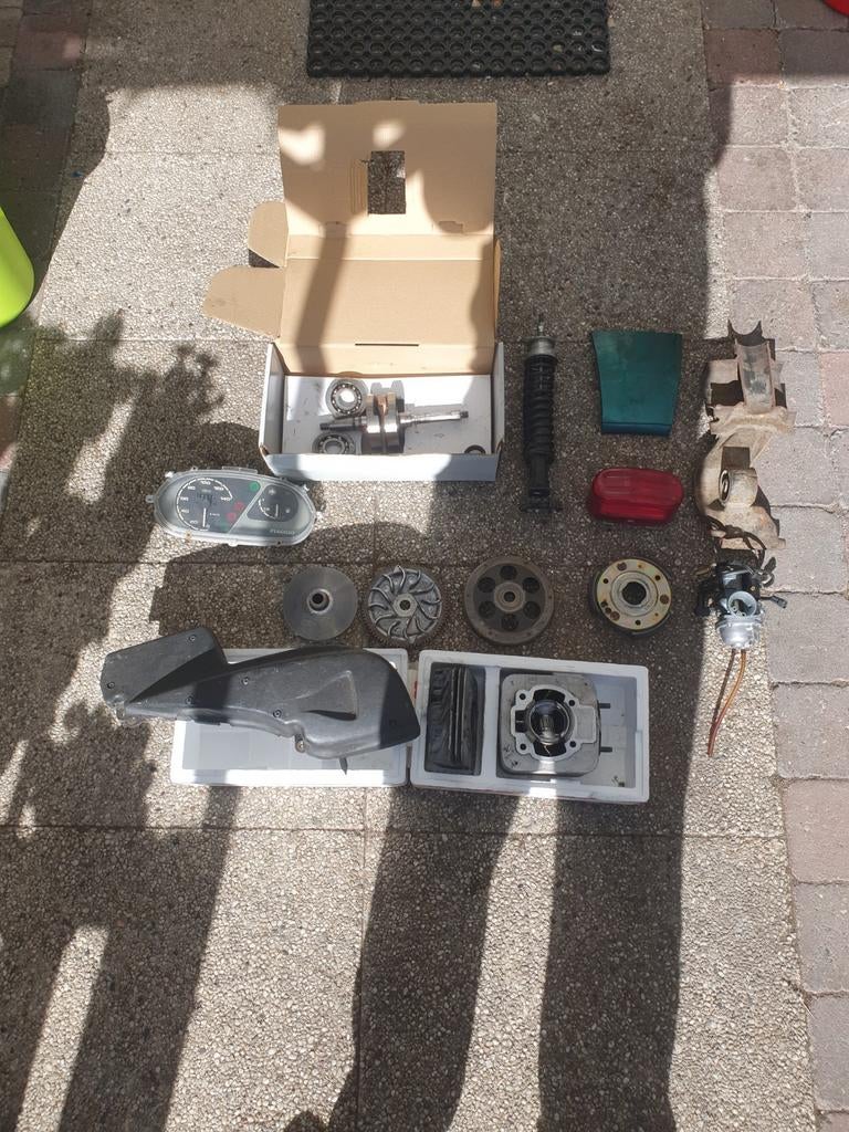 Onderdelen Piaggio Skipper 125cc - Gebruikt, Ophalen of Verzenden, Gebruikt, Blok, Piaggio