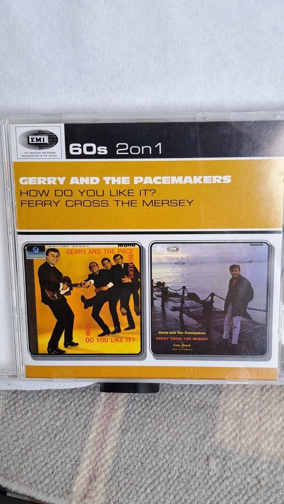 Cd  Gerry and the Pacemakers  serie 60s .2on  1, Ophalen of Verzenden, 1960 tot 1980, Zo goed als nieuw