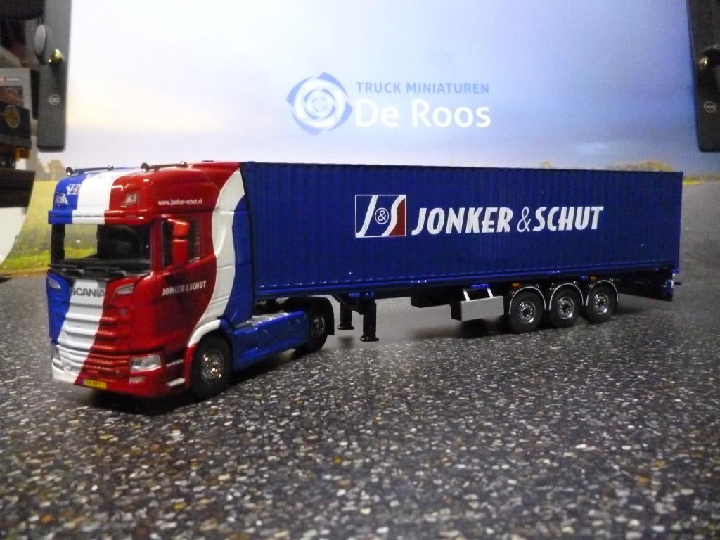 Scania Next Gen Jonker & Schut, Hobby en Vrije tijd, Modelauto's | 1:50, Ophalen of Verzenden, Nieuw, Bus of Vrachtwagen, Overige merken