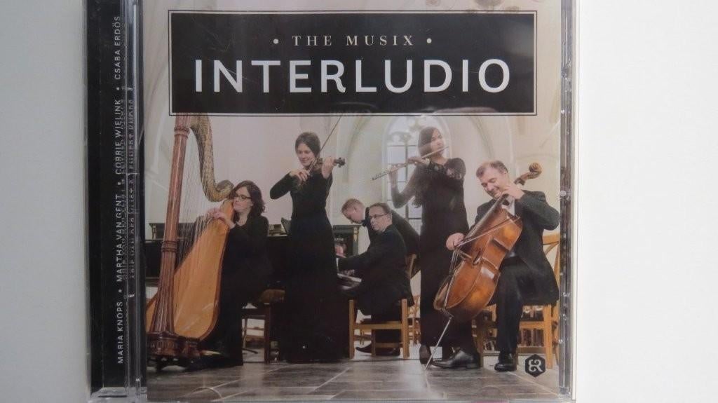 Cd: Interludio, The Musix, orgel, cello, viool, fluit, harp, Ophalen of Verzenden, Zo goed als nieuw, Gospel