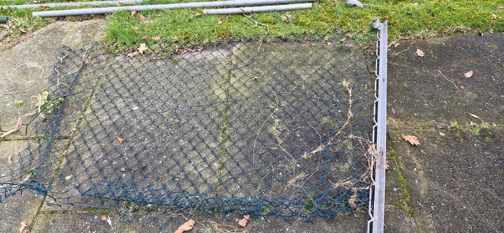 Tuingaas/hekwerk en materialen, +/- 15 meter, Ophalen, Nieuw, IJzer, Gaashekwerk
