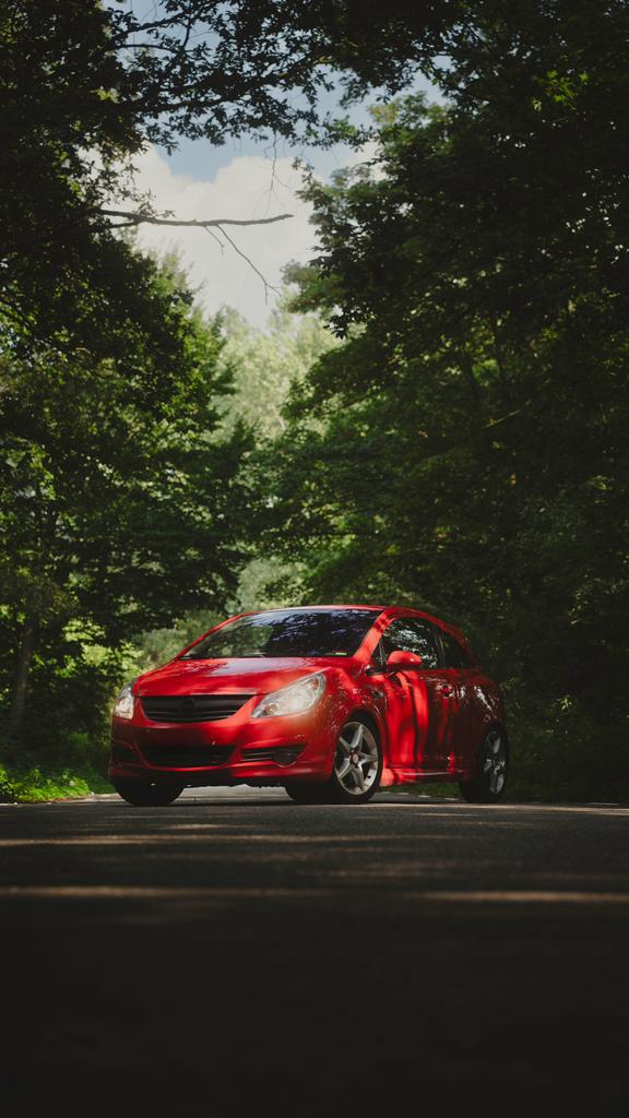Opel Corsa 1.6 GSI Turbo 3D 2009 Rood, 4 cilinders, Handgeschakeld, Particulier, 149 pk