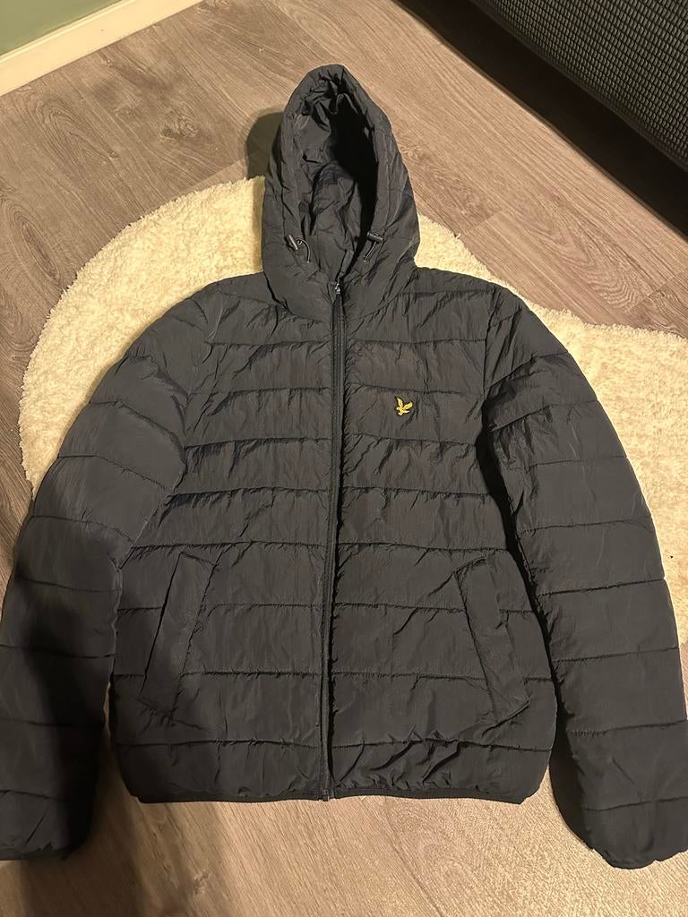 Lyle & Scott jas maat S, Ophalen of Verzenden, Gedragen, Maat 46 (S) of kleiner, Blauw