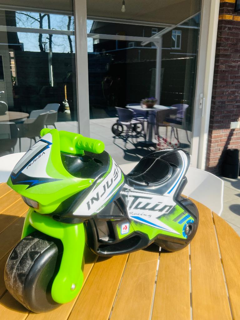 Injusa loopmotor Zwart met groen, Ophalen, Gebruikt, Overige typen