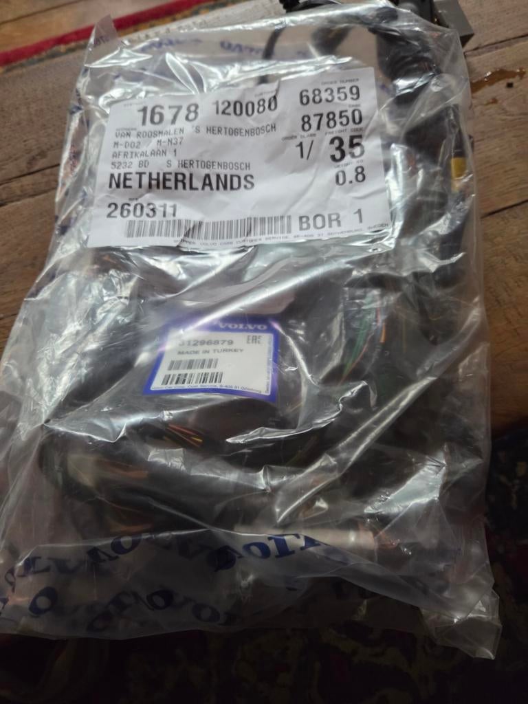 Kabelboom Volvo V 70 achterklep., Ophalen, Volvo