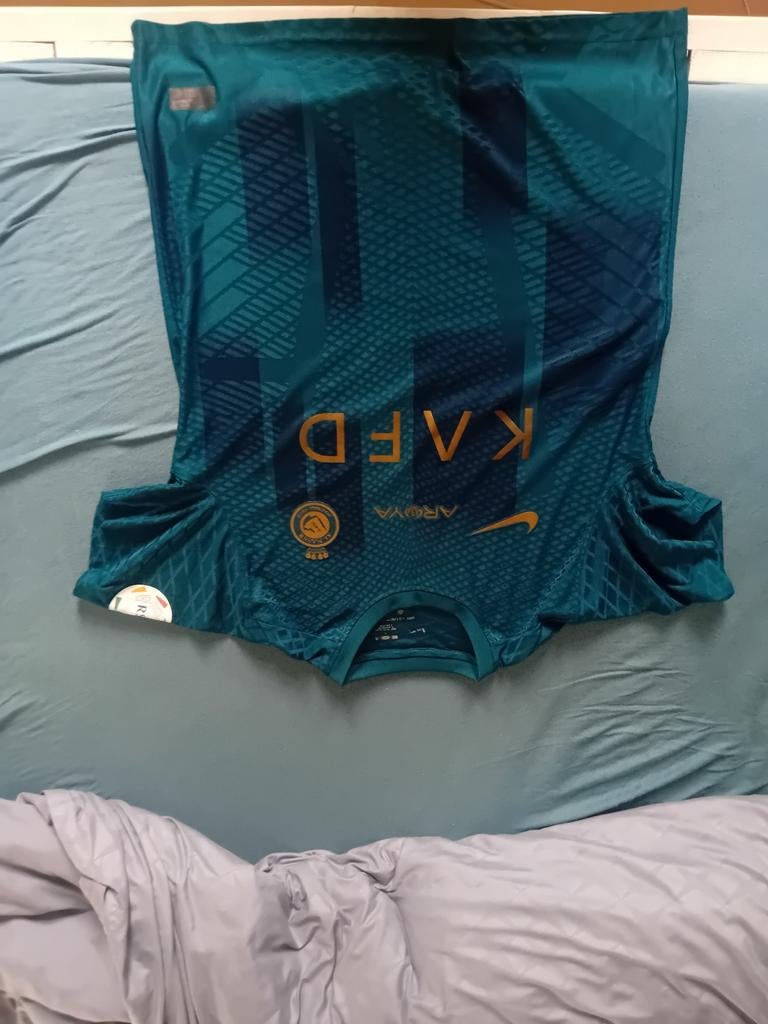 Ronaldo Al Nassr Thuisshirt - Maat L, Maat L, Ophalen of Verzenden, Zo goed als nieuw, Shirt